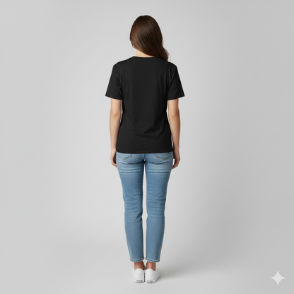 No Fake Friends – Playera Para Mujer