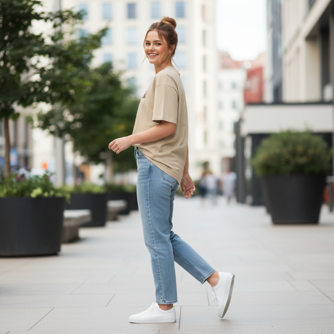 Playera Oversize Para Mujer