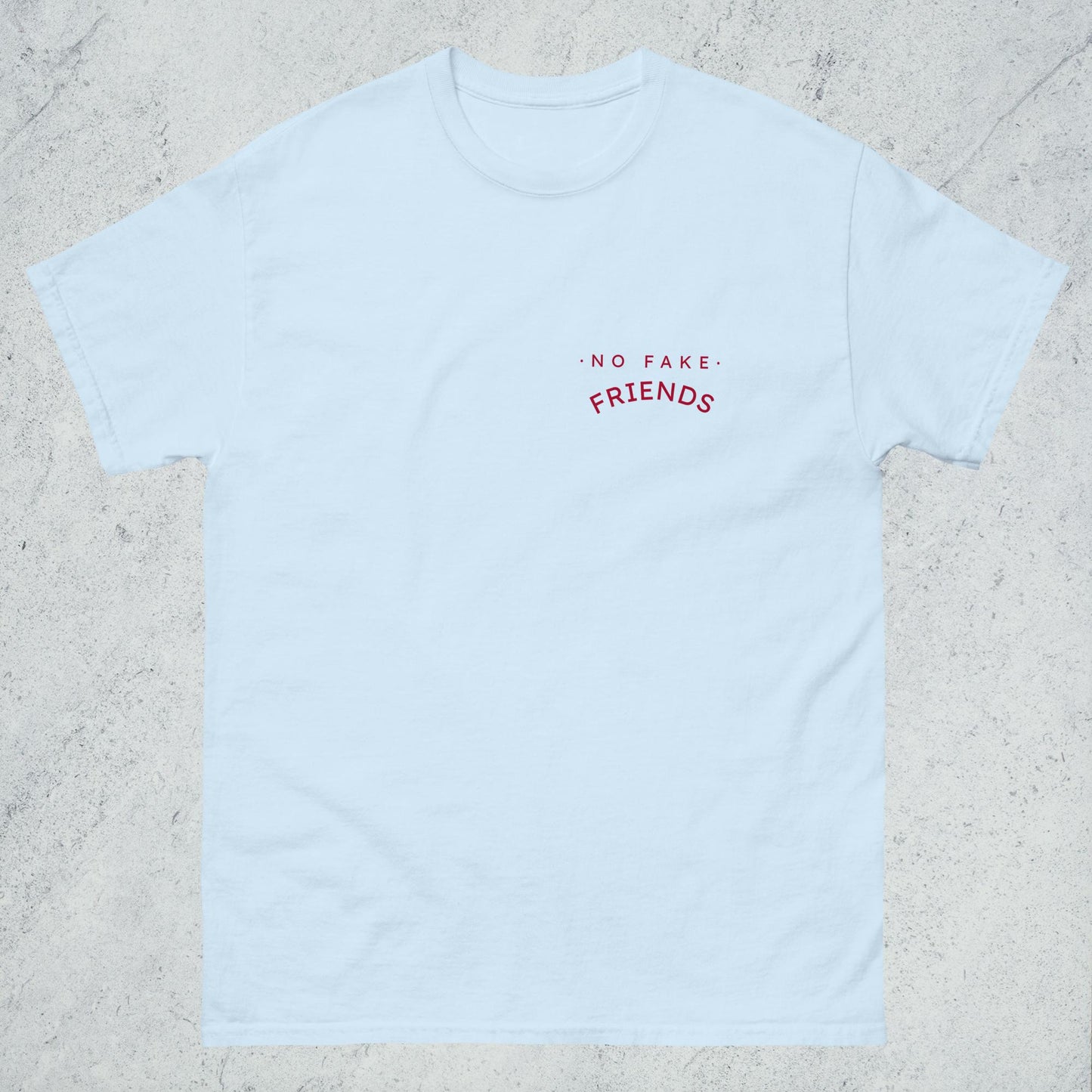 No Fake Friends – Playera Para Mujer