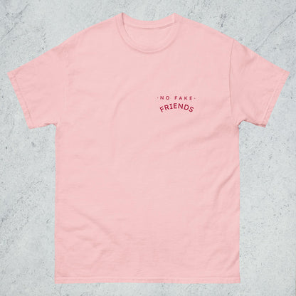 No Fake Friends – Playera Para Mujer