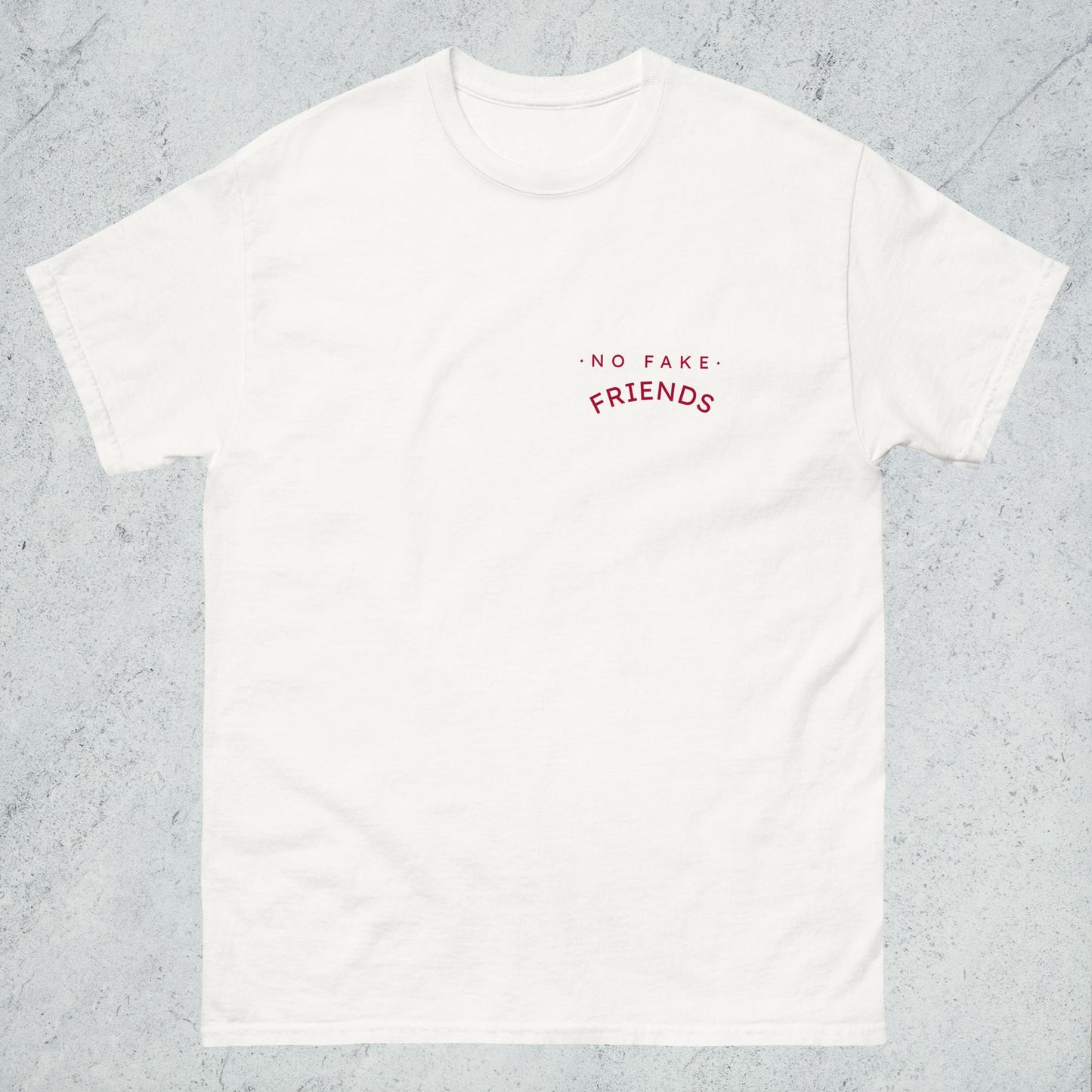 No Fake Friends – Playera Para Mujer